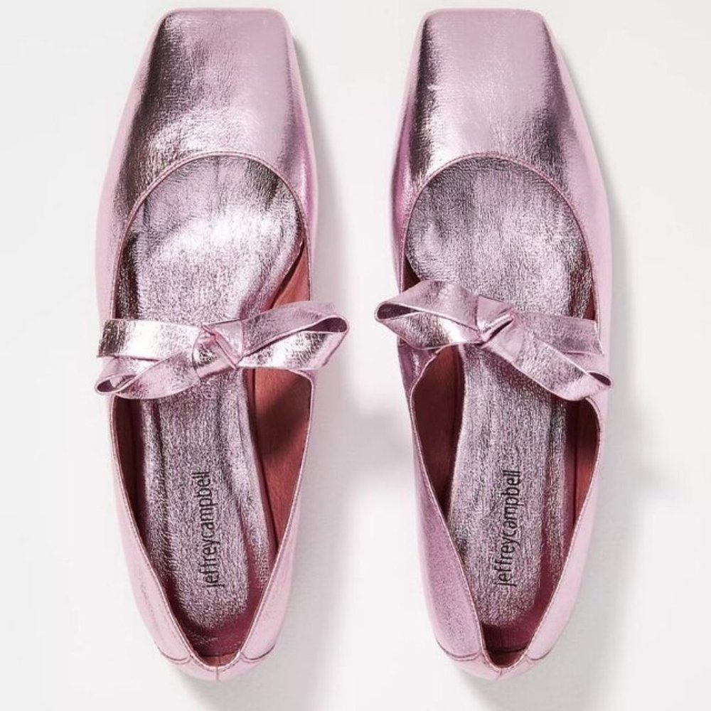Anthropologie Jeffrey Campbell Amit Mary Jane Flats
